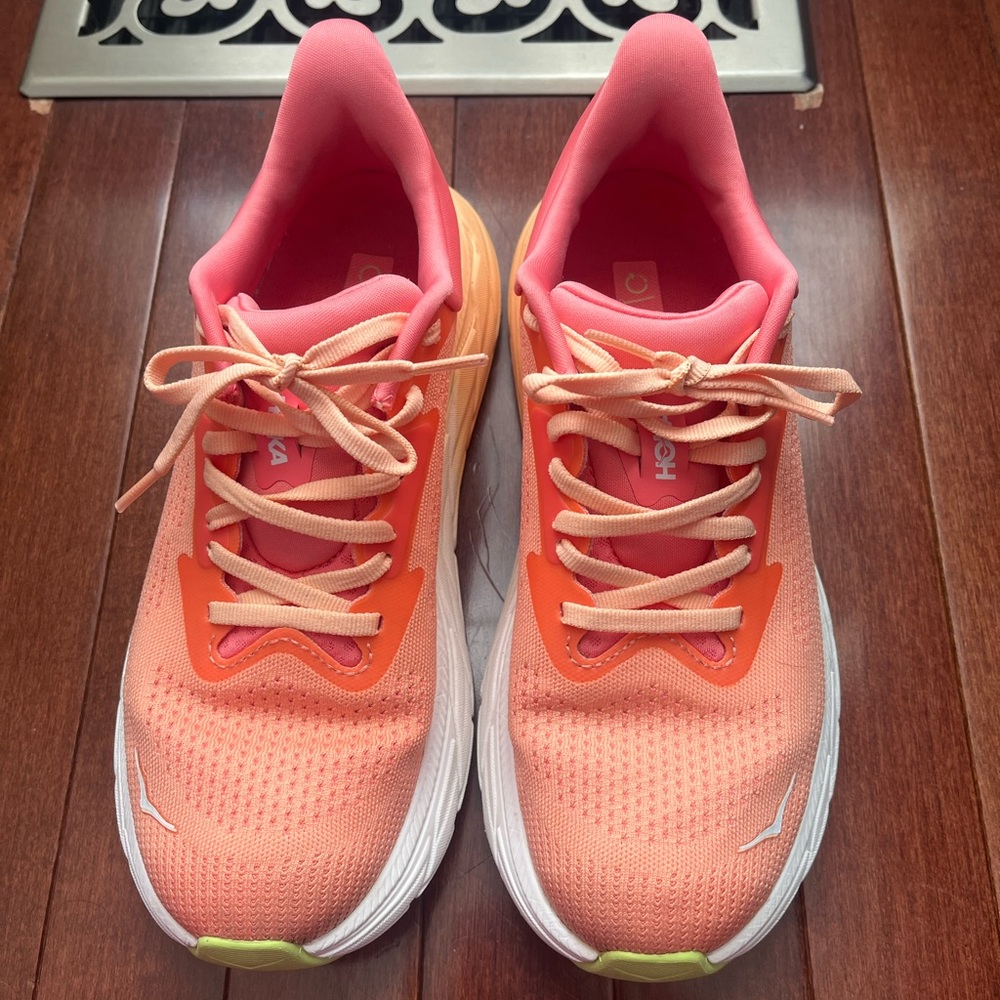 Hoka Women's Orange Running Shoes - Picture 9 of 9